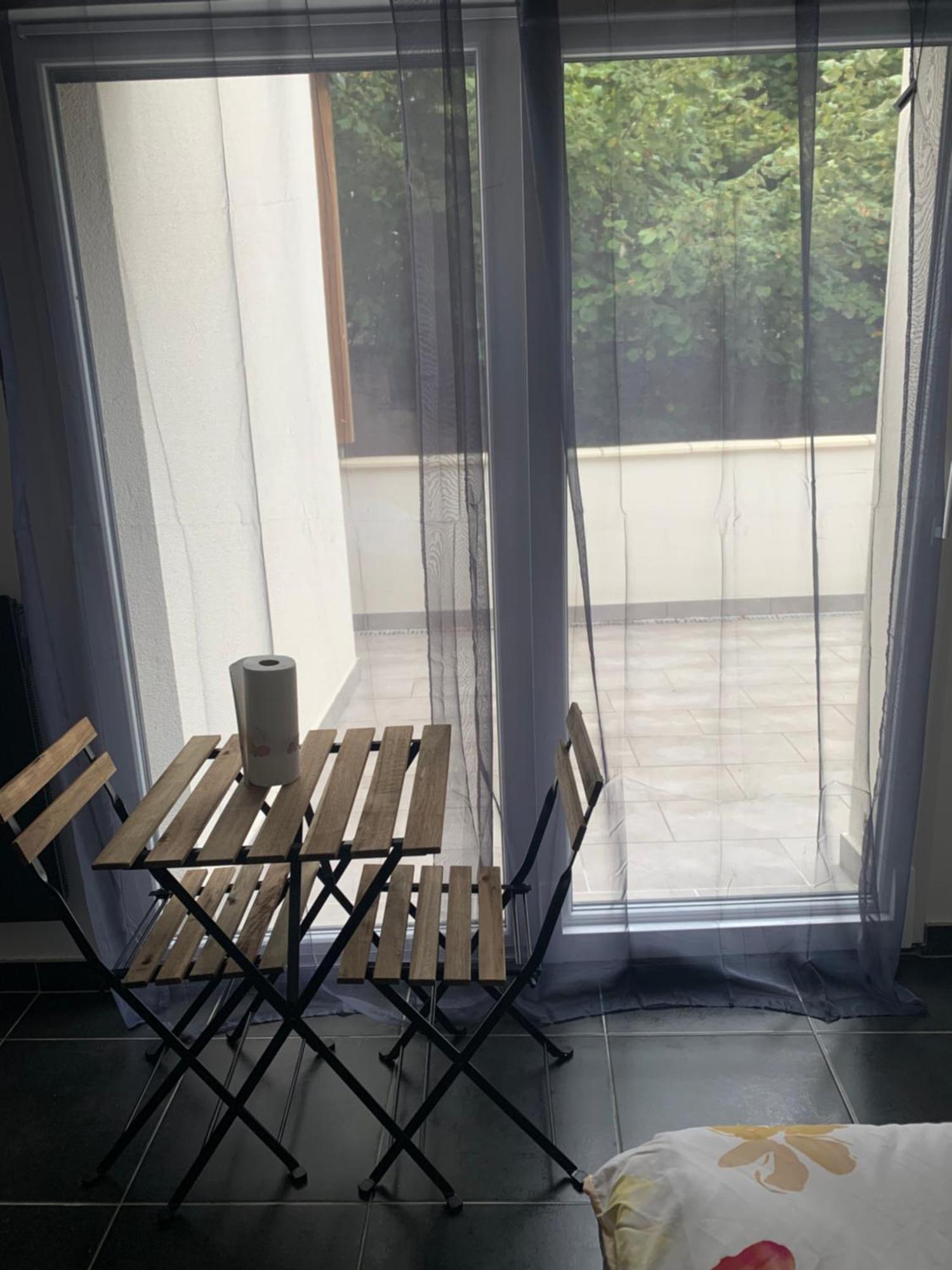 Jolie Maisonnette Avec Terrasse Nancy Centre Buitenkant foto